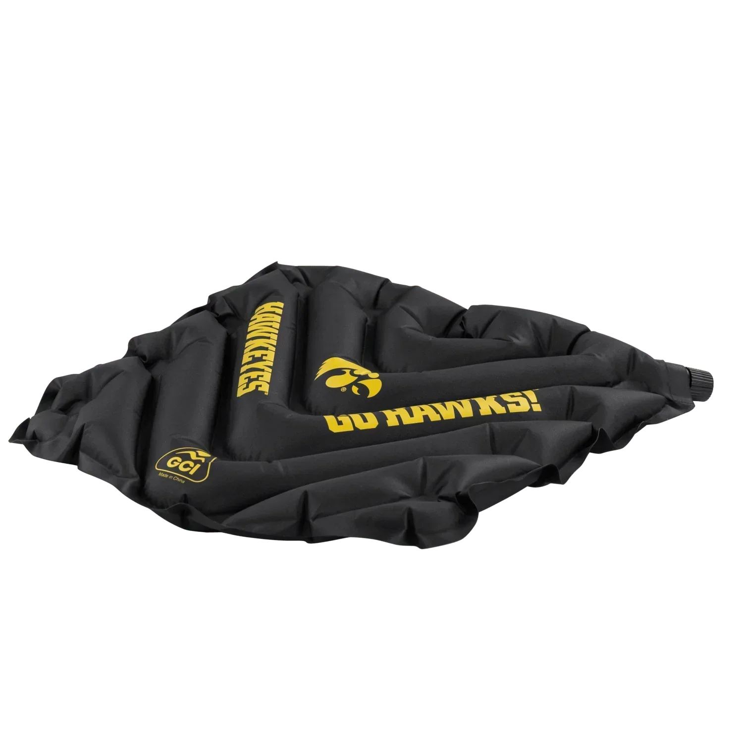 College V Seat™ Inflatable Stadium Cushion - Iowa Hawkeyes - Kickoff Ease