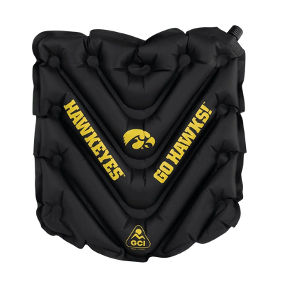 College V Seat™ Inflatable Stadium Cushion - Iowa Hawkeyes - Kickoff Ease