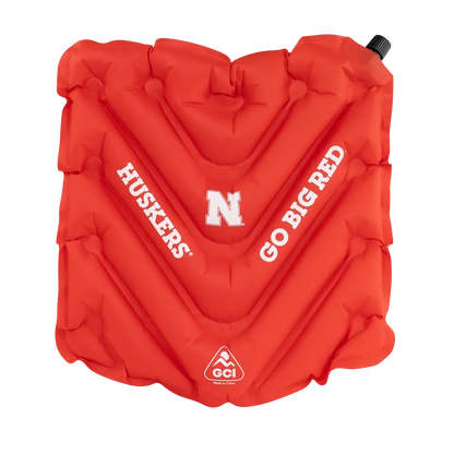 College V Seat™ Inflatable Stadium Cushion - Nebraska Cornhuskers - Game Day Comfort