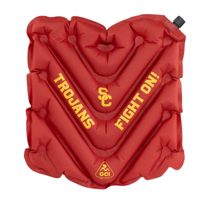 College V Seat™ Inflatable Stadium Cushion - USC Trojans - Race Day Ease