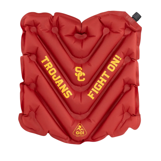 College V Seat™ Inflatable Stadium Cushion - USC Trojans - Race Day Ease