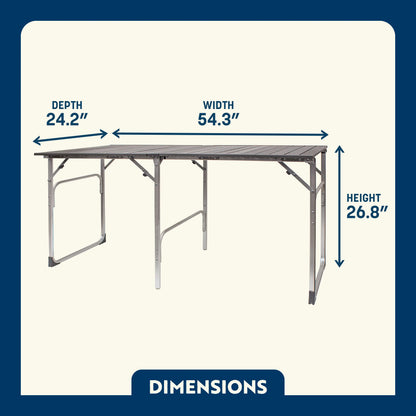 Slim-Fold Table - Modern Choice