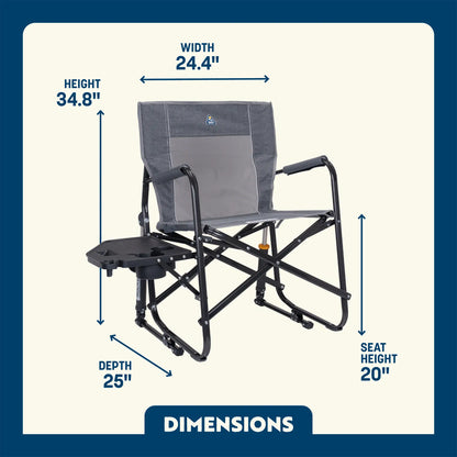 Freestyle Rocker™ with Side Table - Porch Side Ready