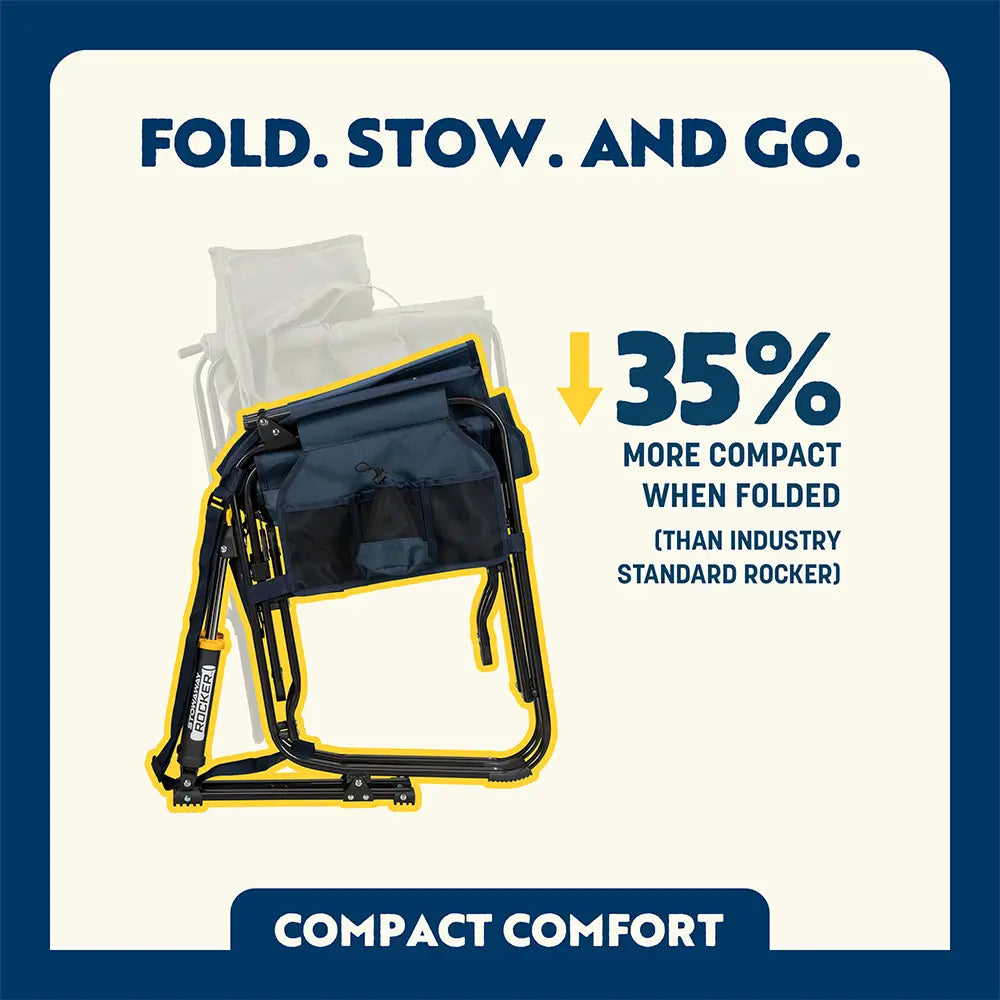 Stowaway Rocker™ - Travel Retreat