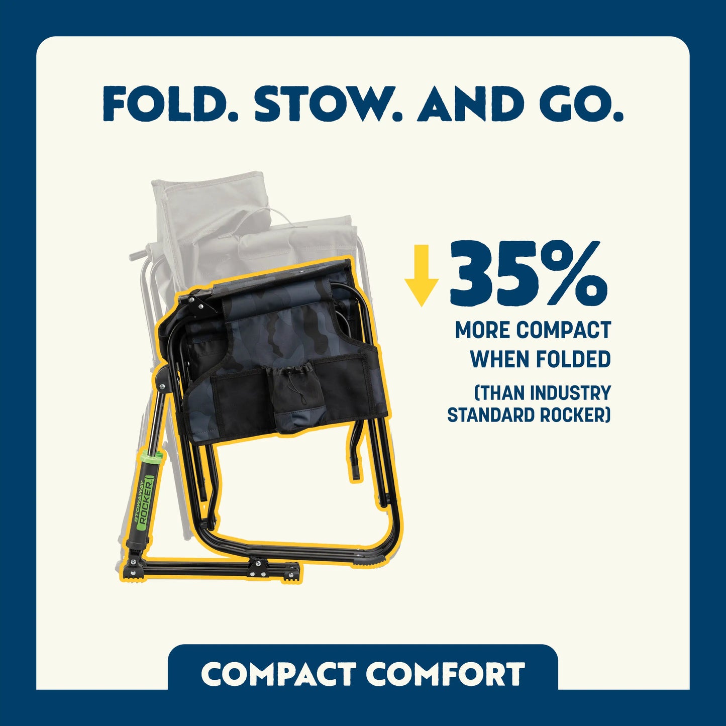 Stowaway Rocker™ - Travel Retreat