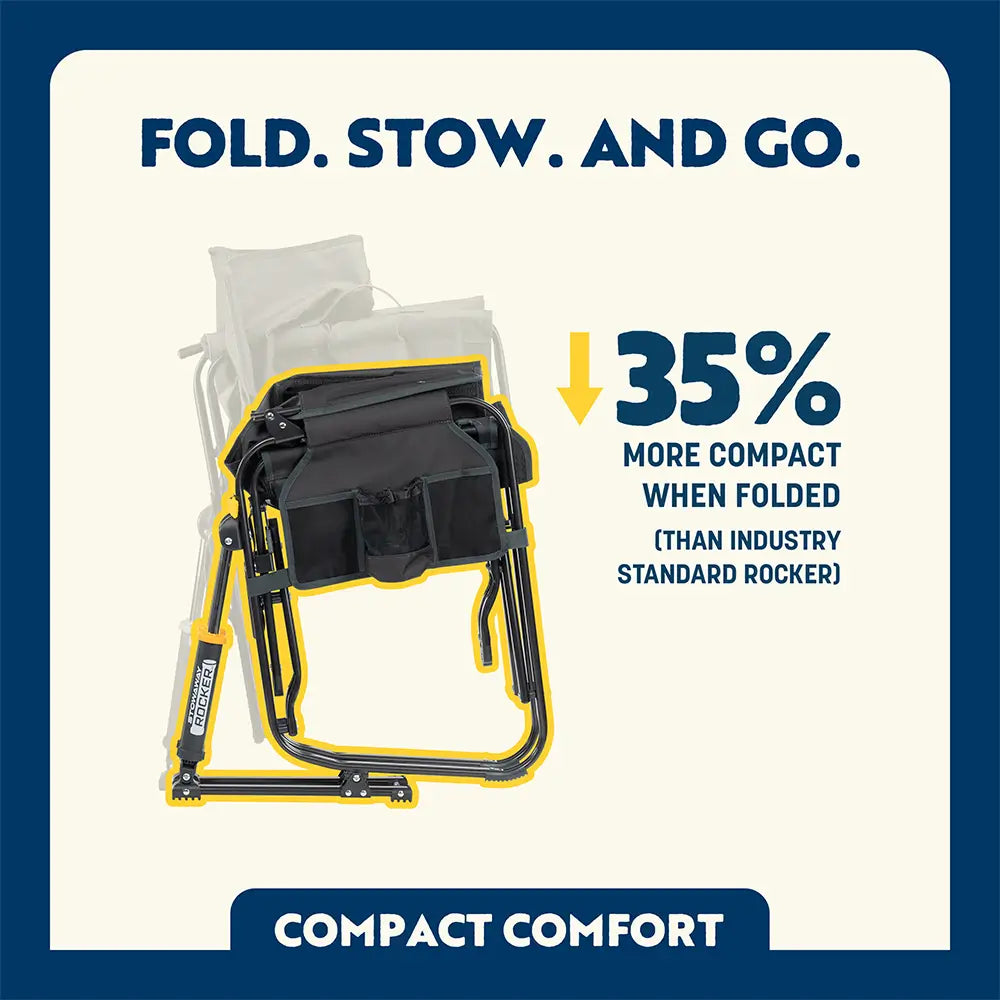 Stowaway Rocker™ - Travel Retreat