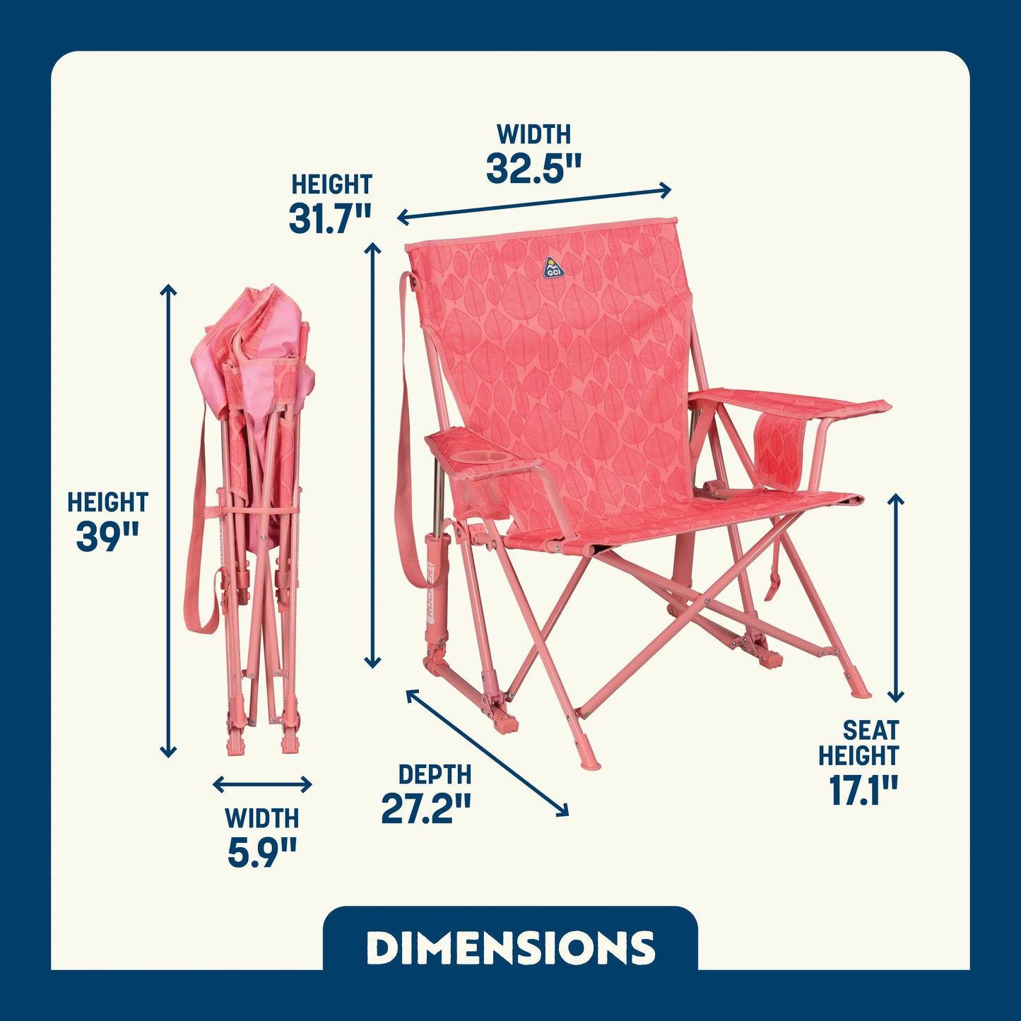 Kickback Rocker™ - Cozy Camp Ready