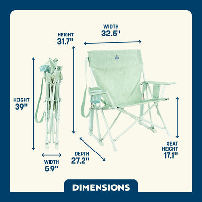 Kickback Rocker™ - Cozy Camp Ready