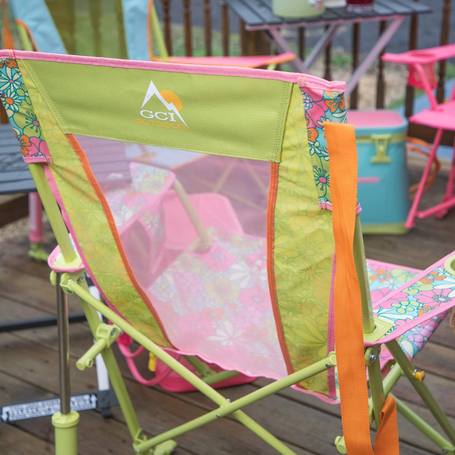 Comfort Pro Rocker - Floral - Travel Comfort