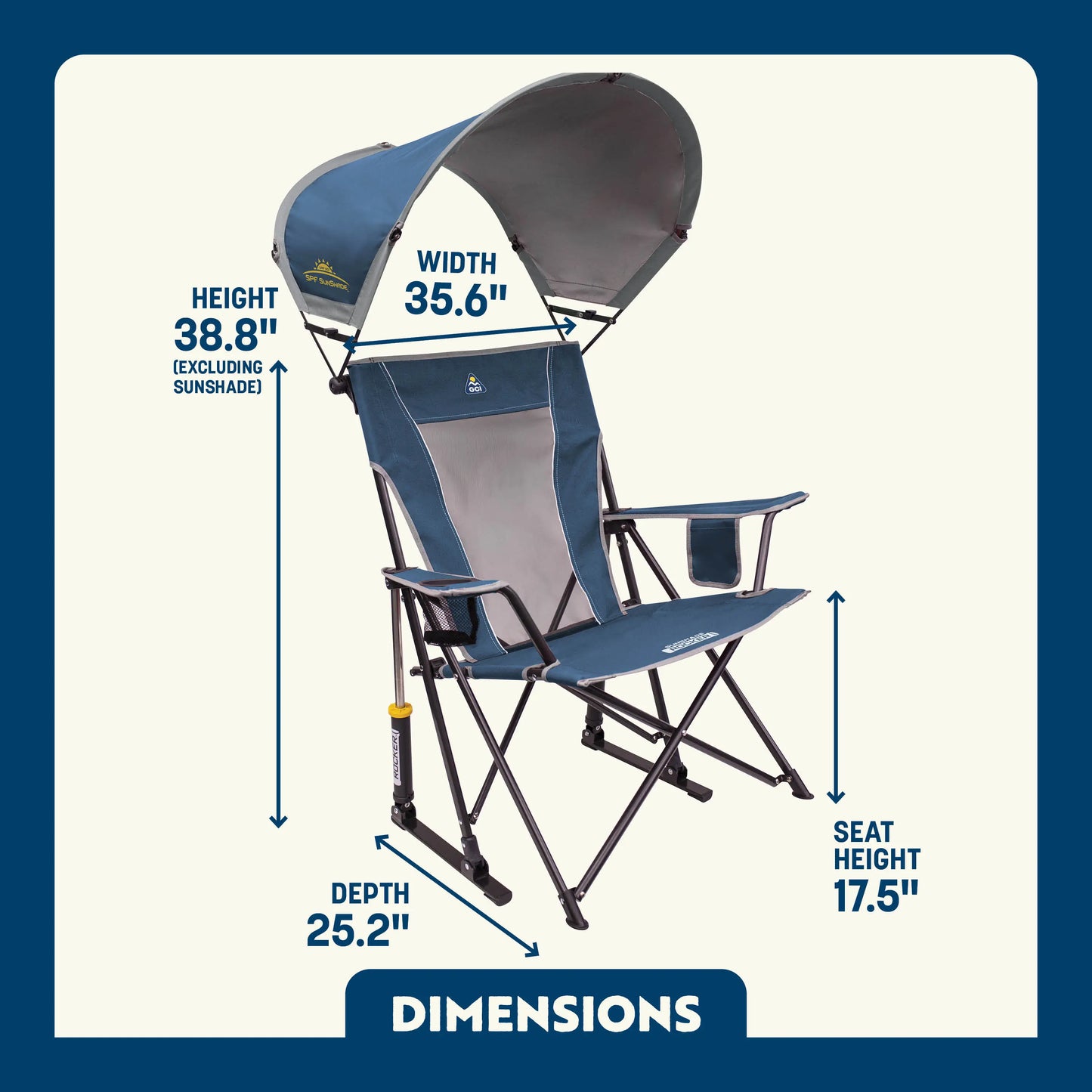 SunShade Rocker™ - Outdoor Sun Cover