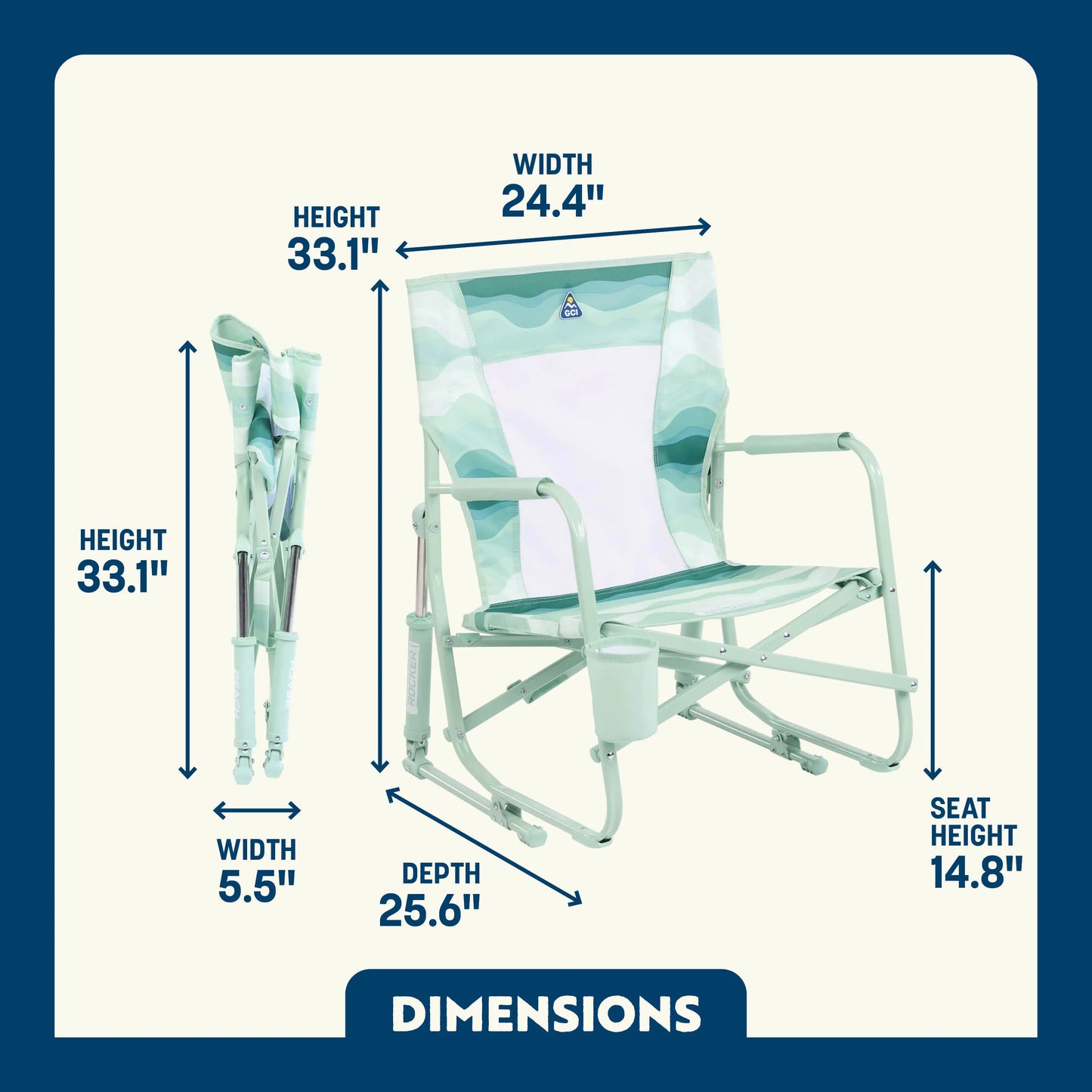 Beach Rocker™ - Beach Day Comfort