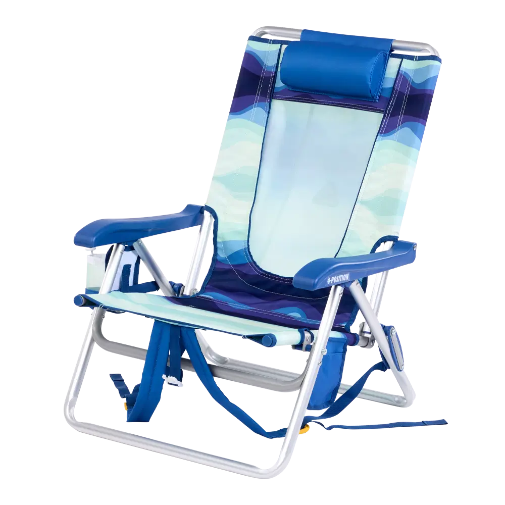 Backpack Beach Chair™ - Coastal Ready