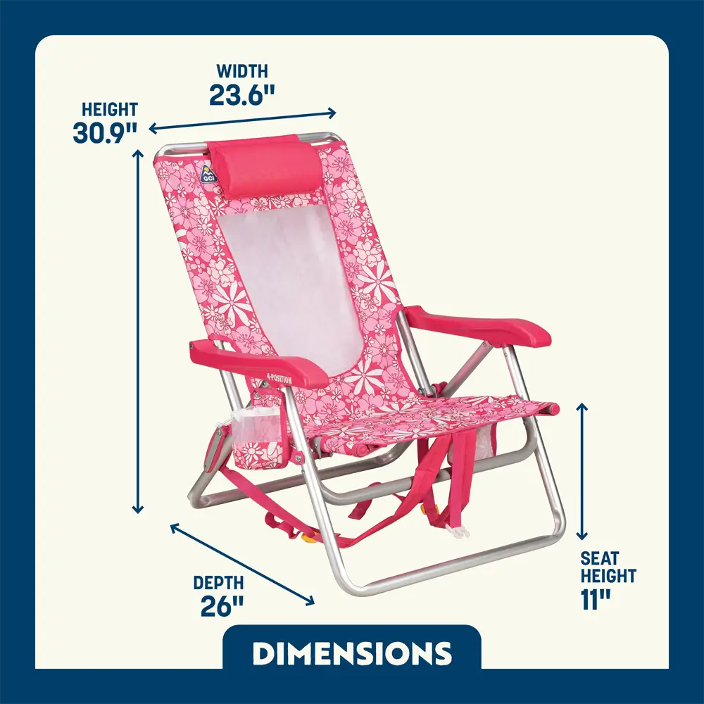 Backpack Beach Chair™ - Coastal Ready
