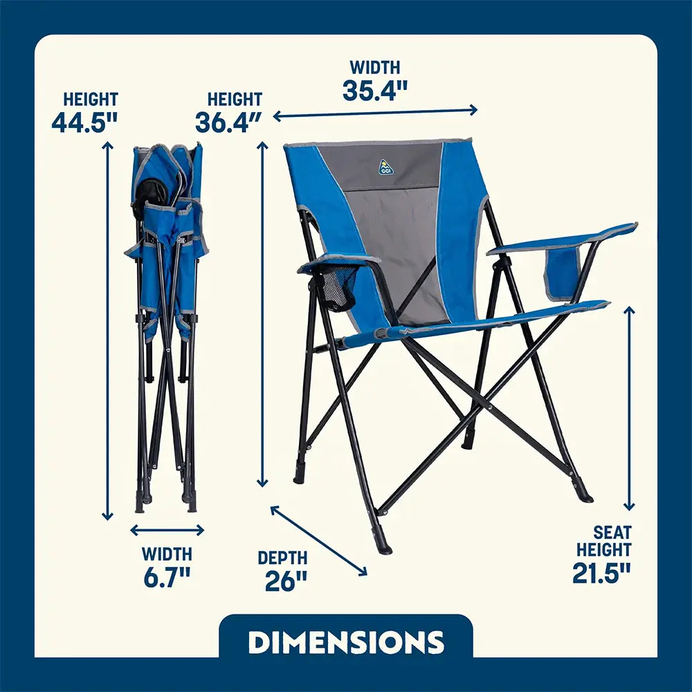 Comfort Quad Chair™ - Summer Camp Ease