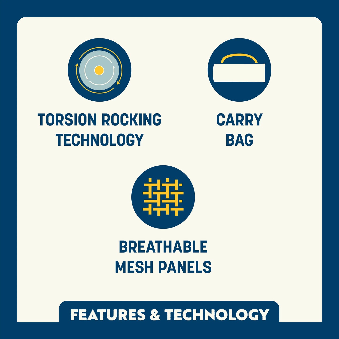 ComPack Rocker™ - Patio Side Ready
