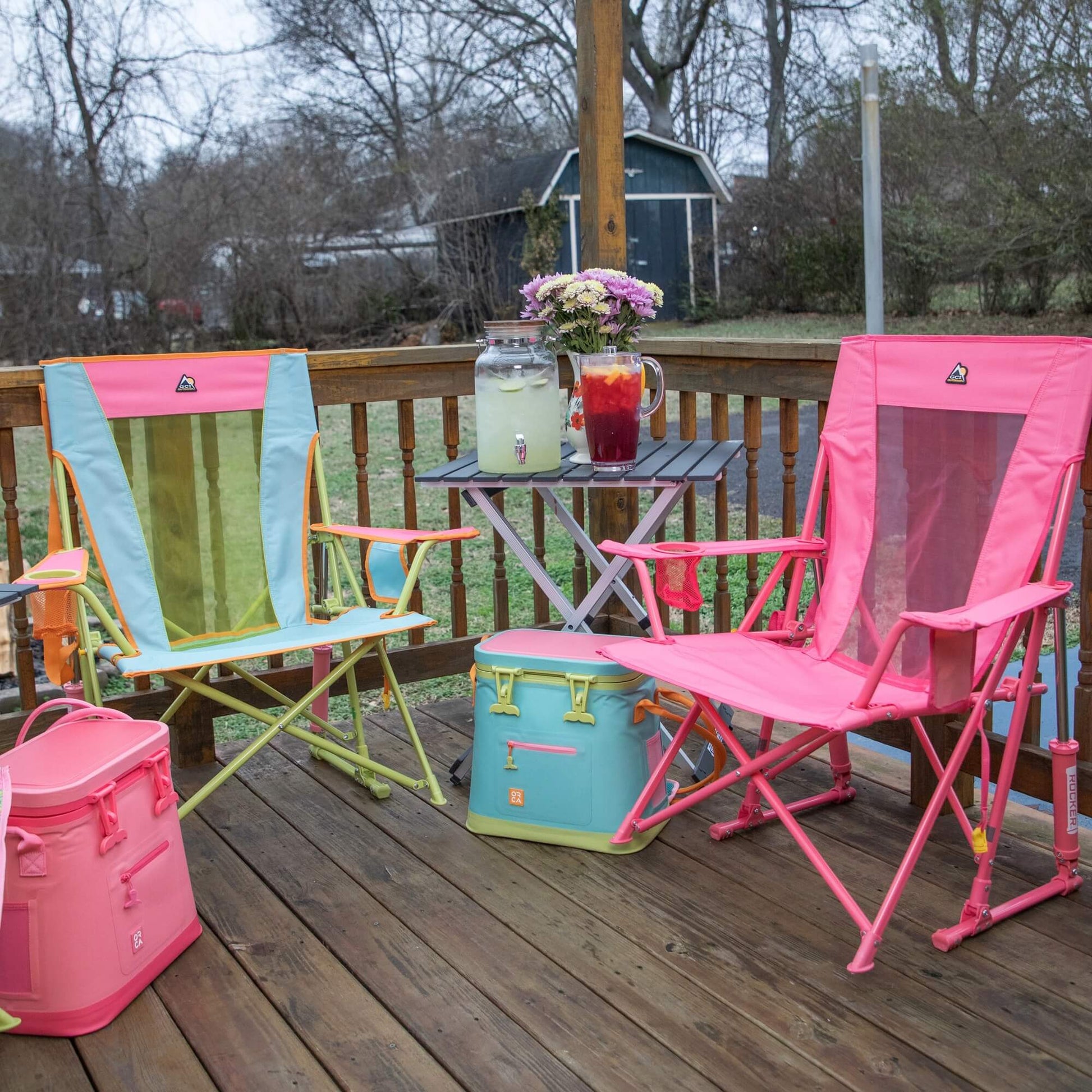 Comfort Pro Rocker - Floral - Travel Comfort