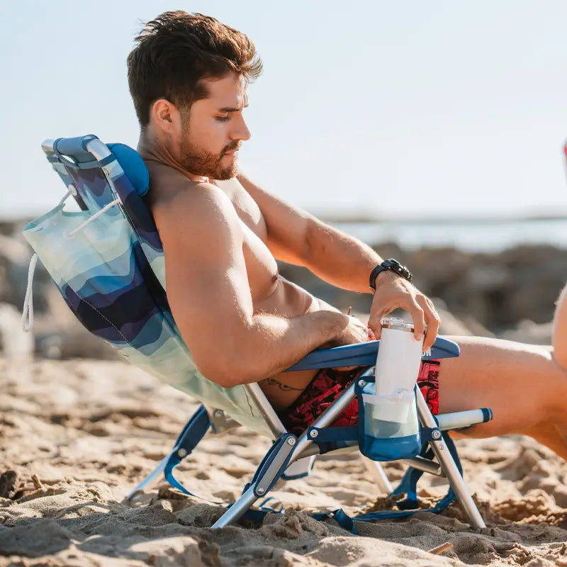 Backpack Beach Chair™ - Coastal Ready