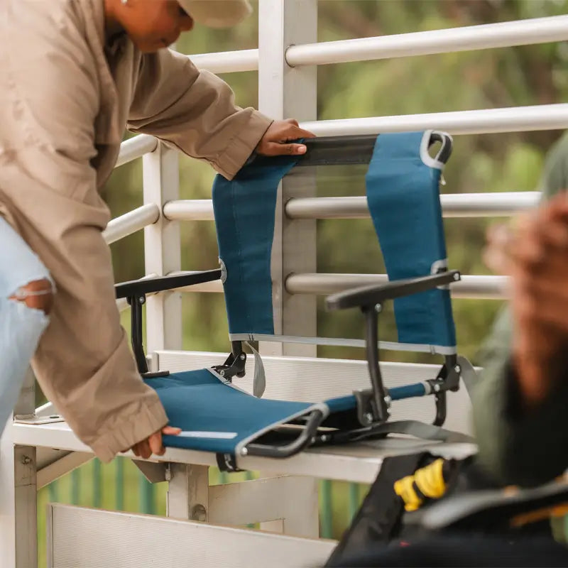 Big Comfort Stadium Chair™ with Armrests - Victory Comfort