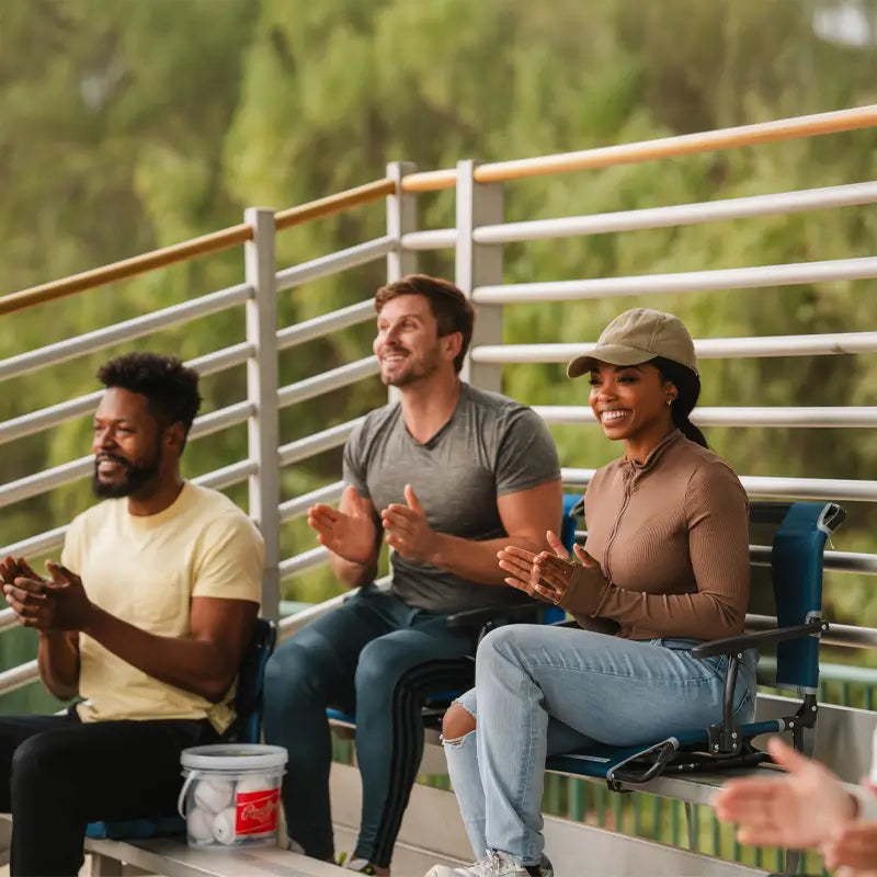 Big Comfort Stadium Chair™ with Armrests - Victory Comfort