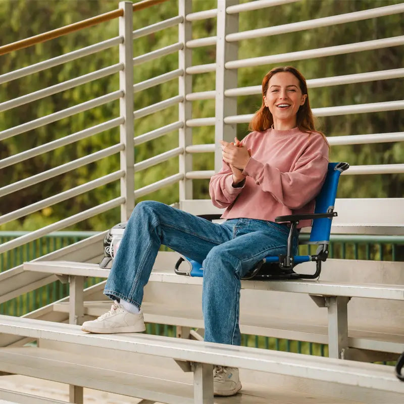 Big Comfort Stadium Chair™ with Armrests - Victory Comfort