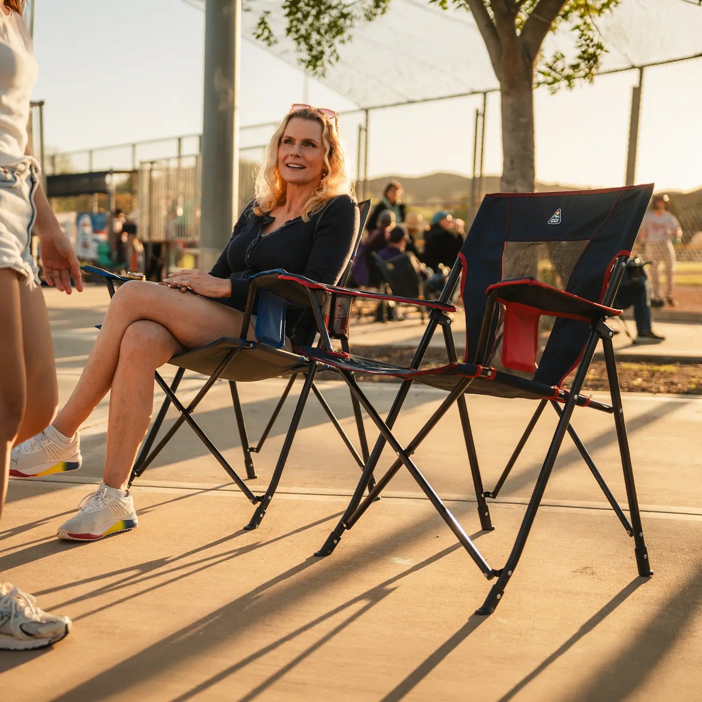 Comfort Quad Chair™ - Summer Camp Ease
