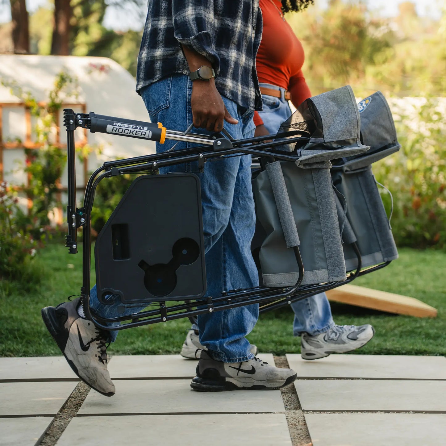 Freestyle Rocker™ with Side Table - Cookout Ready