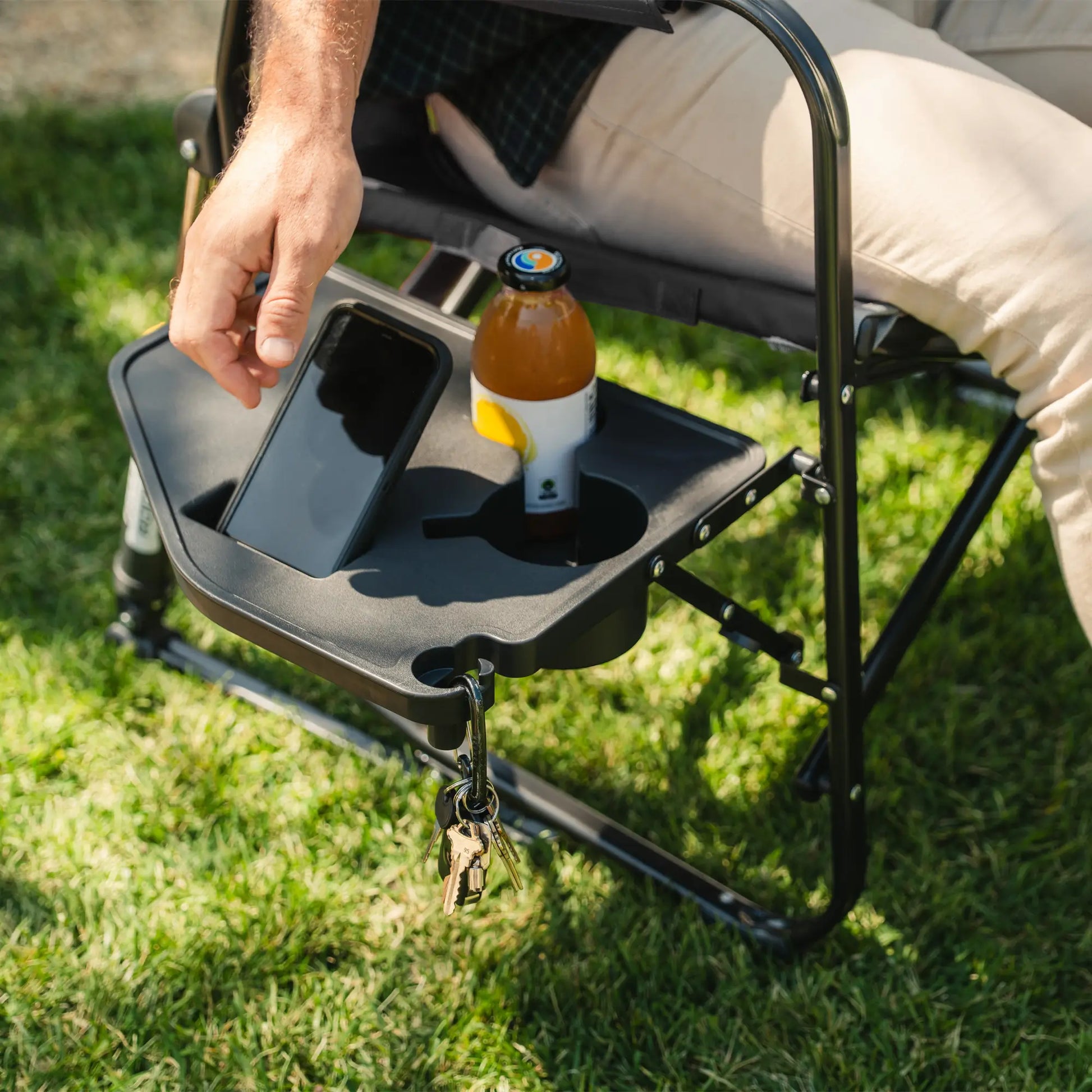 Freestyle Rocker XL™ with Side Table - Travel Camp Setup