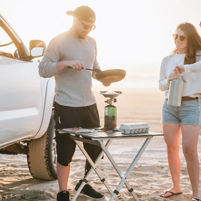 Compact Camp Table 25™ - Weekend Cook Setup