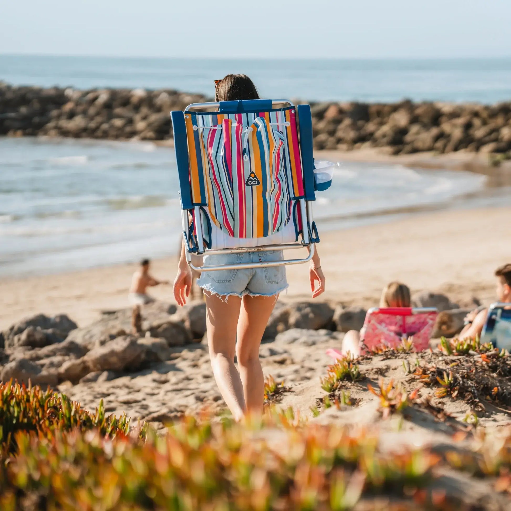 Backpack Beach Chair™ - Coastal Ready