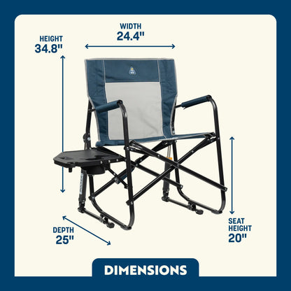 Freestyle Rocker™ with Side Table - Cookout Ready