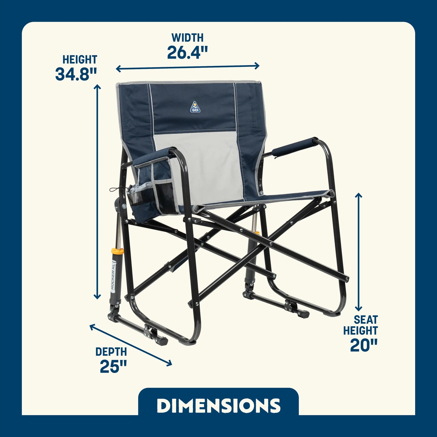 Freestyle Rocker XL™ - Camp Retreat