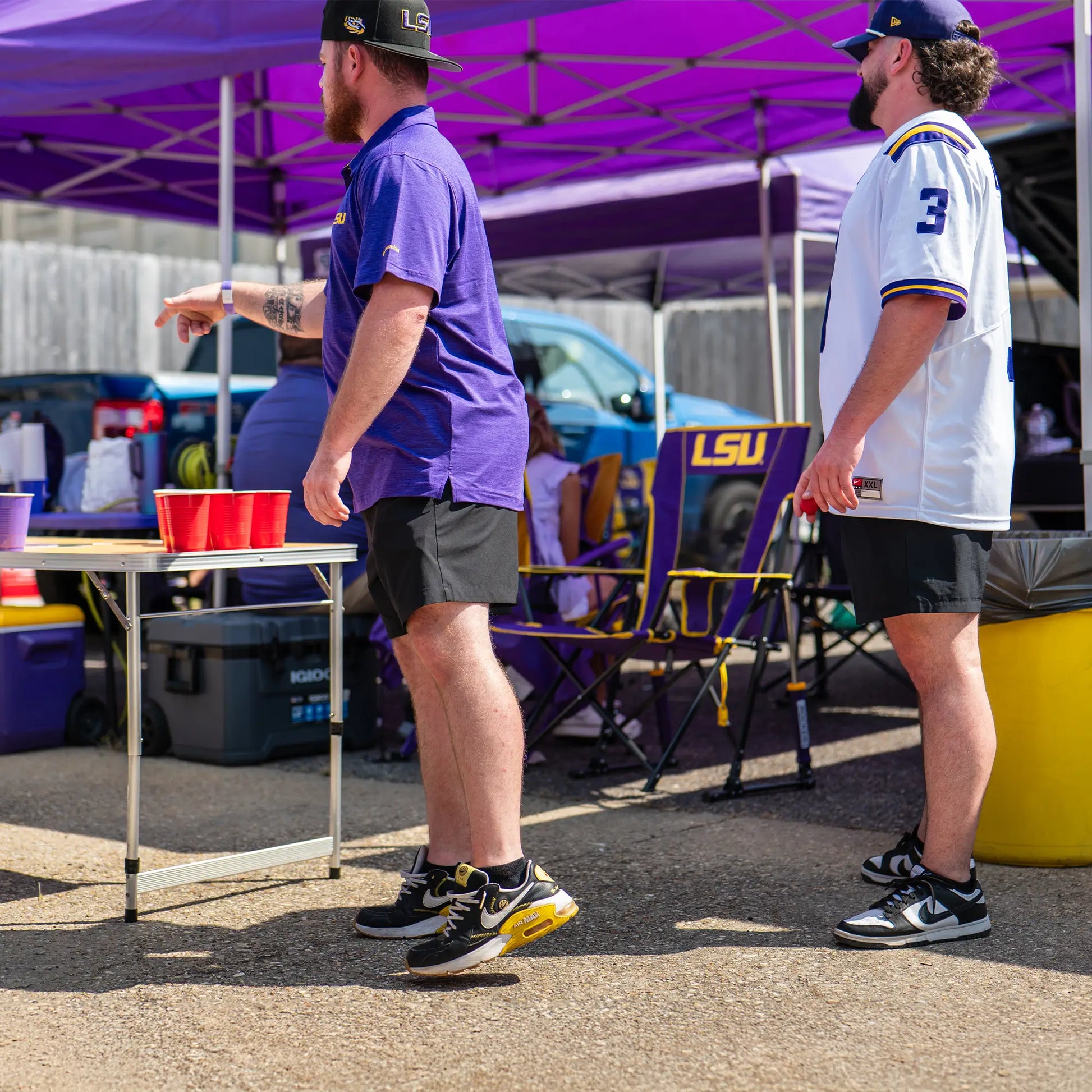 College Comfort Pro Rocker™ - LSU Tigers - Fan Day Comfort