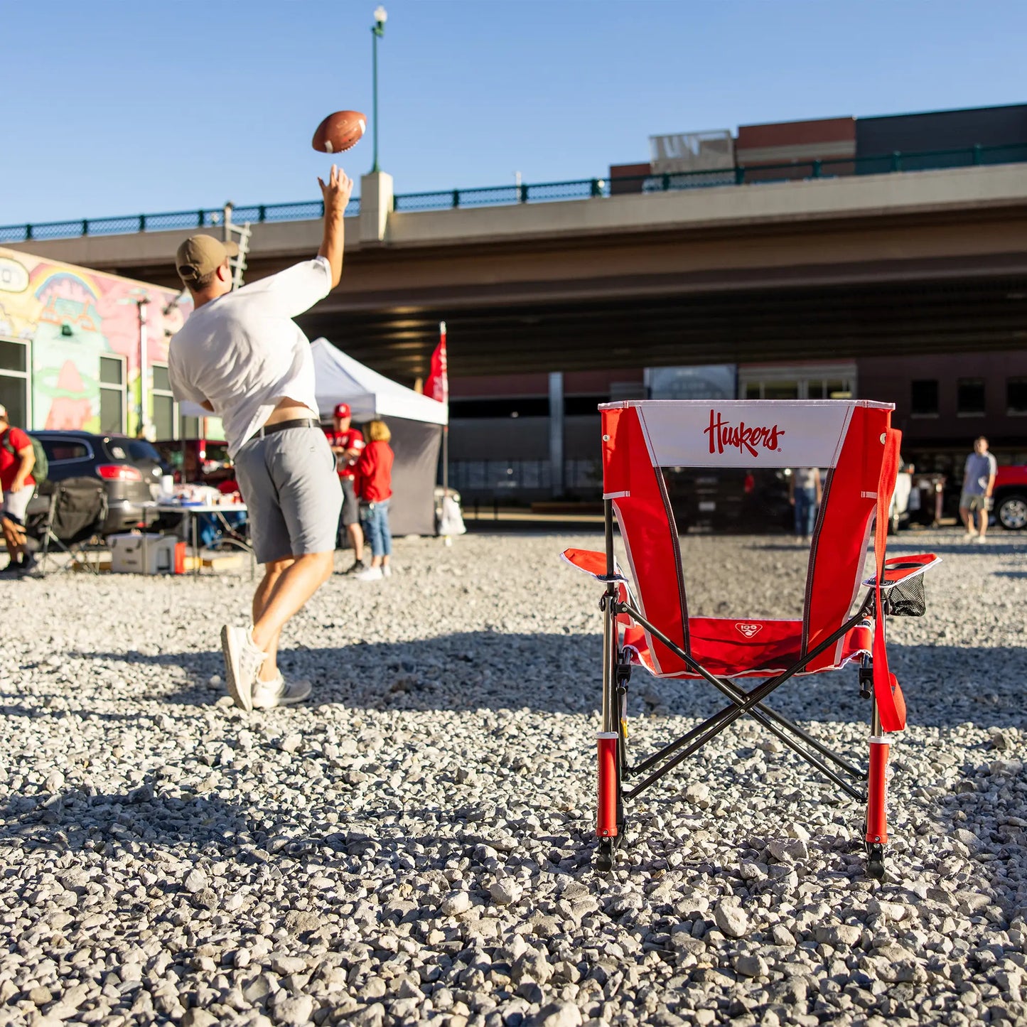 College Comfort Pro Rocker™ - Nebraska Cornhuskers - Sideline Comfort
