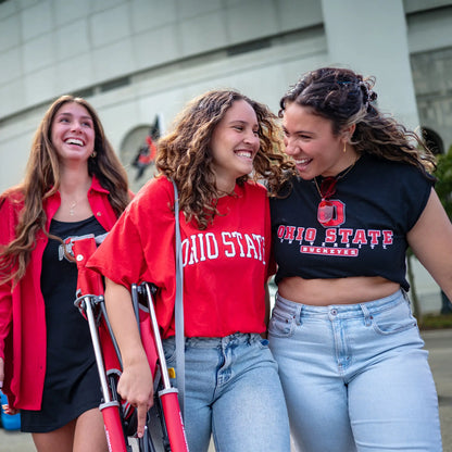 College Comfort Pro Rocker™ - Ohio State Buckeyes - Grandstand Comfort