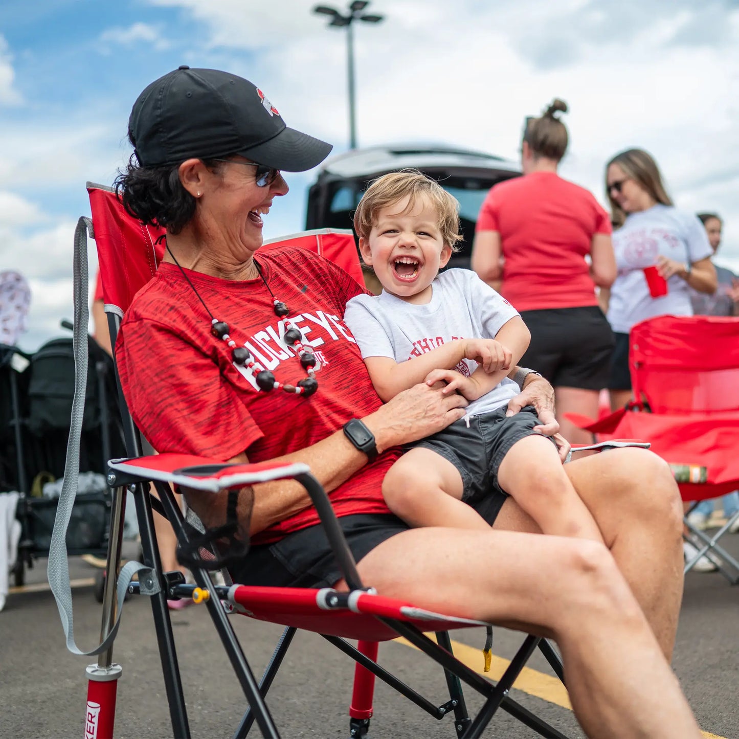 College Comfort Pro Rocker™ - Ohio State Buckeyes - Sideline Choice