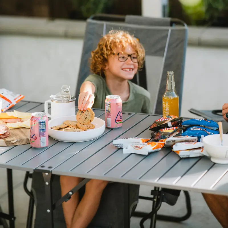 Slim-Fold Table - Picnic Setup