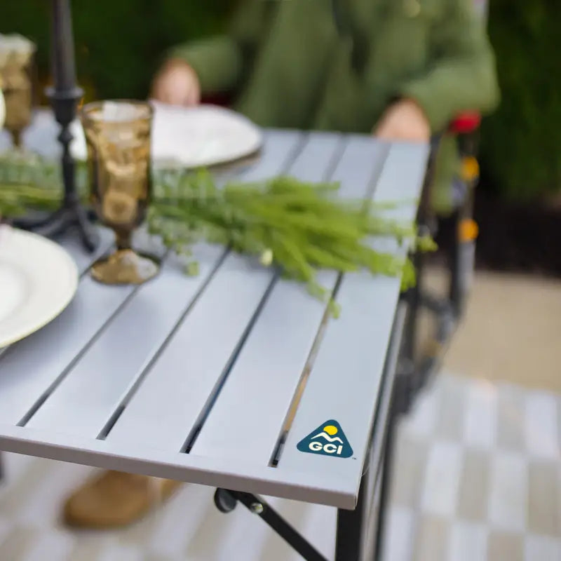 Slim-Fold Table XL™ - Patio Meal Ready