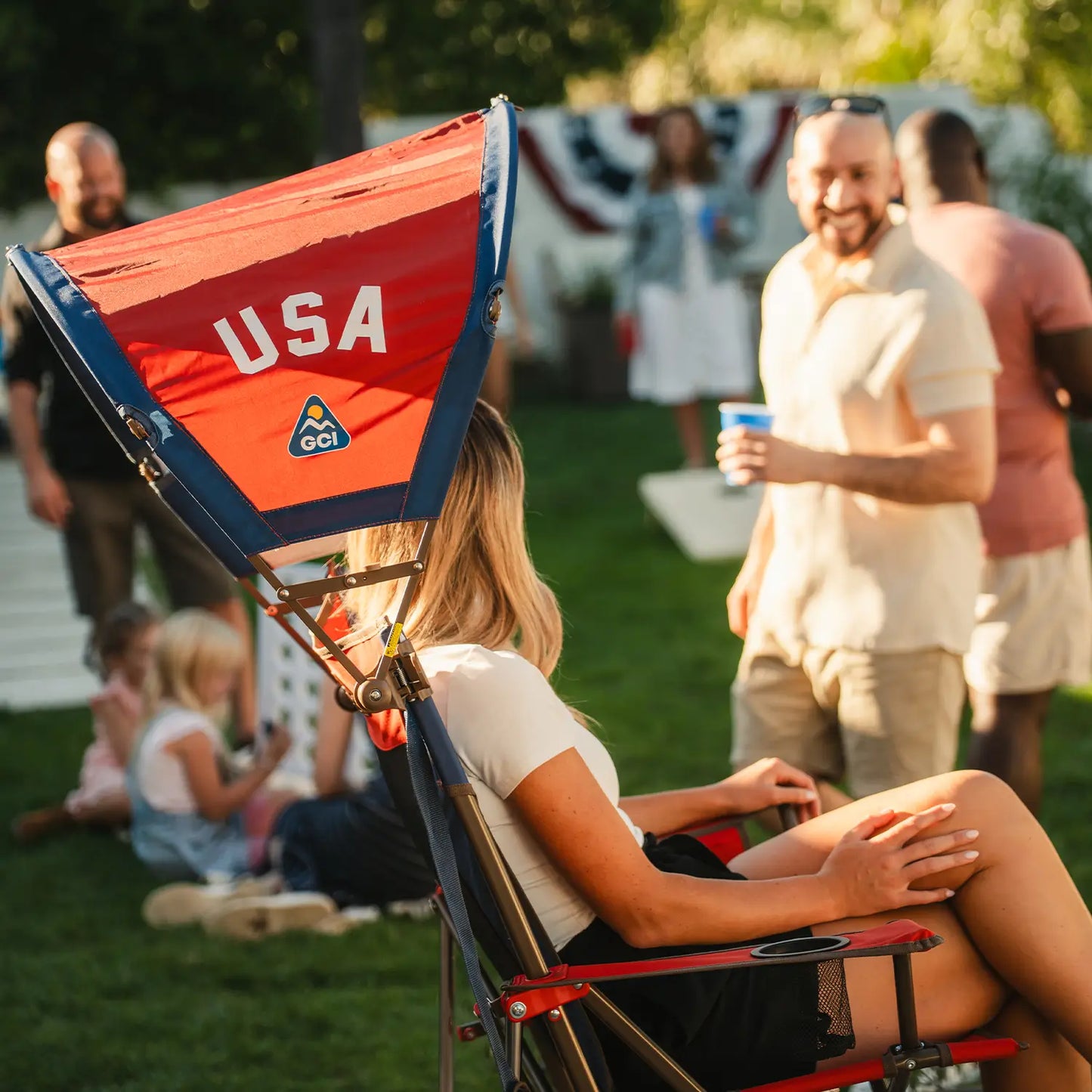 SunShade Accessory™ - USA Anniversary Deluxe - Sunny Trail Shade
