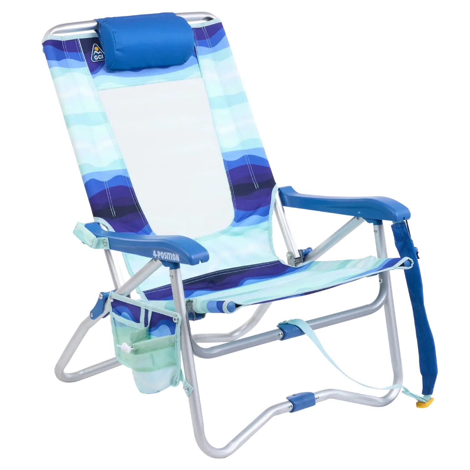 Bi-Fold Beach Chair™ - Summer Shore Style