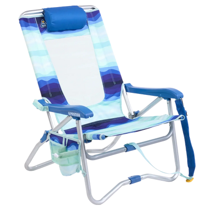 Bi-Fold Beach Chair™ - Summer Shore Style