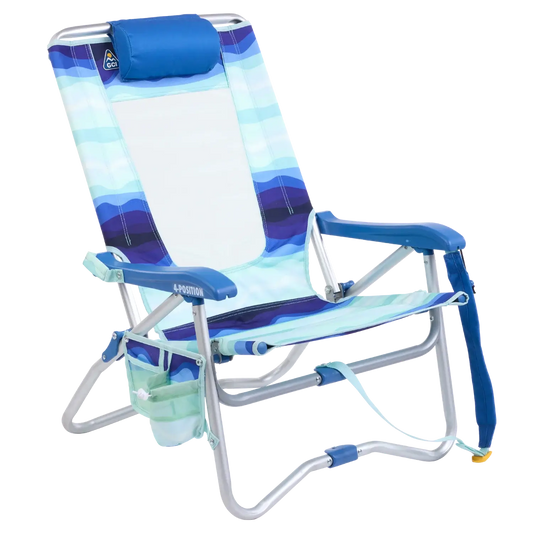 Bi-Fold Beach Chair™ - Summer Shore Style