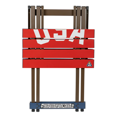 Compact Camp Table 20™ - USA Anniversary Deluxe - Camp Table Ready