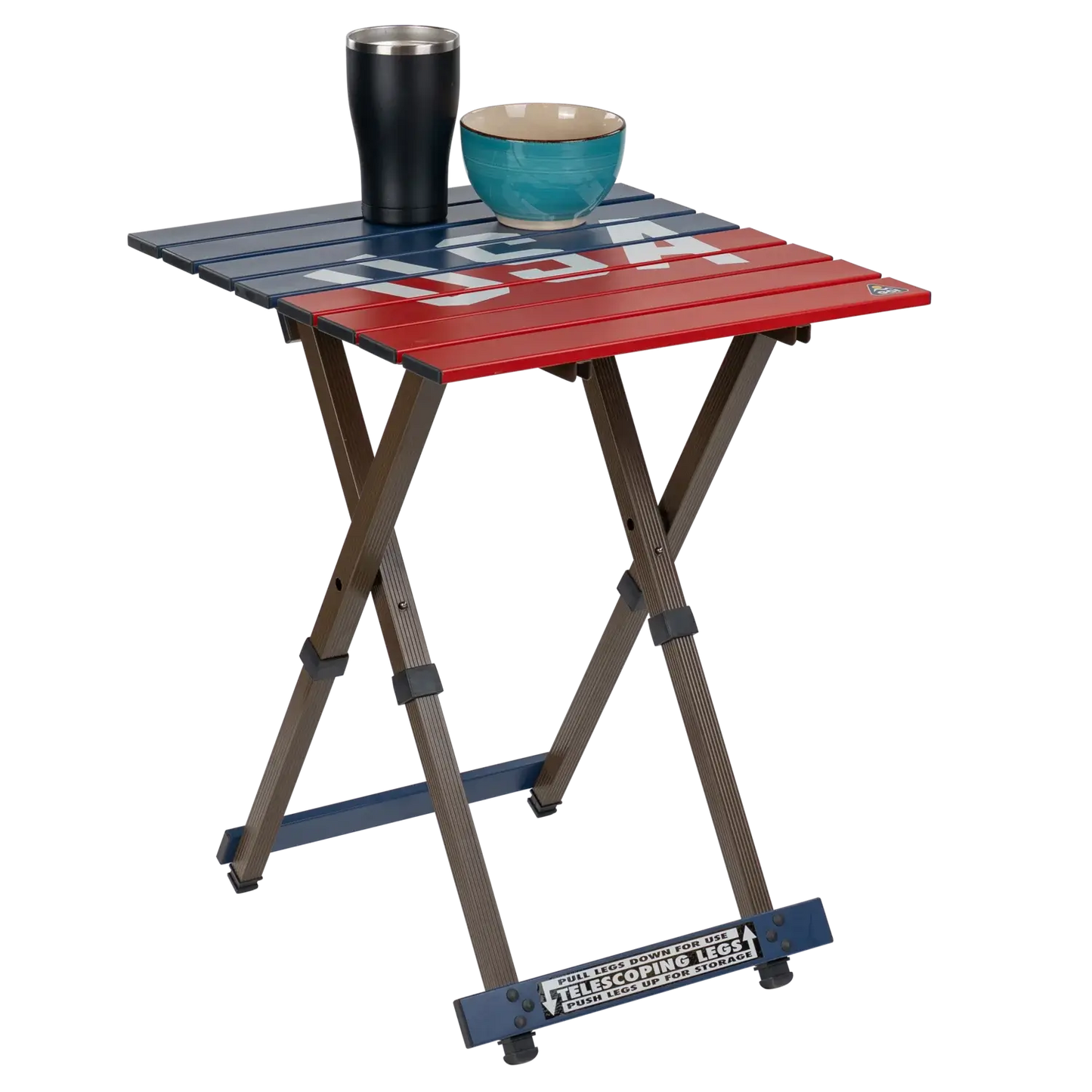 Compact Camp Table 20™ - USA Anniversary Deluxe - Camp Table Ready