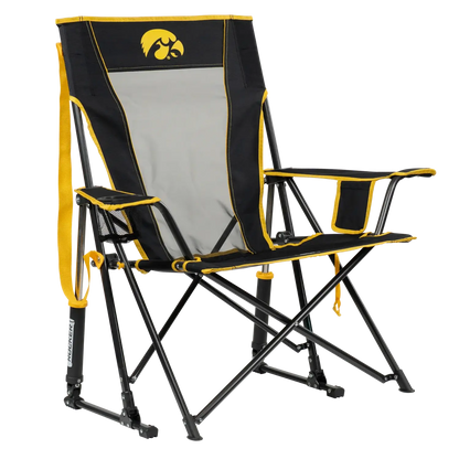 College Comfort Pro Rocker™ - Iowa Hawkeyes - Tailgate Style