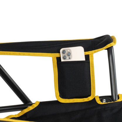 College Comfort Pro Rocker™ - Iowa Hawkeyes - Tailgate Style
