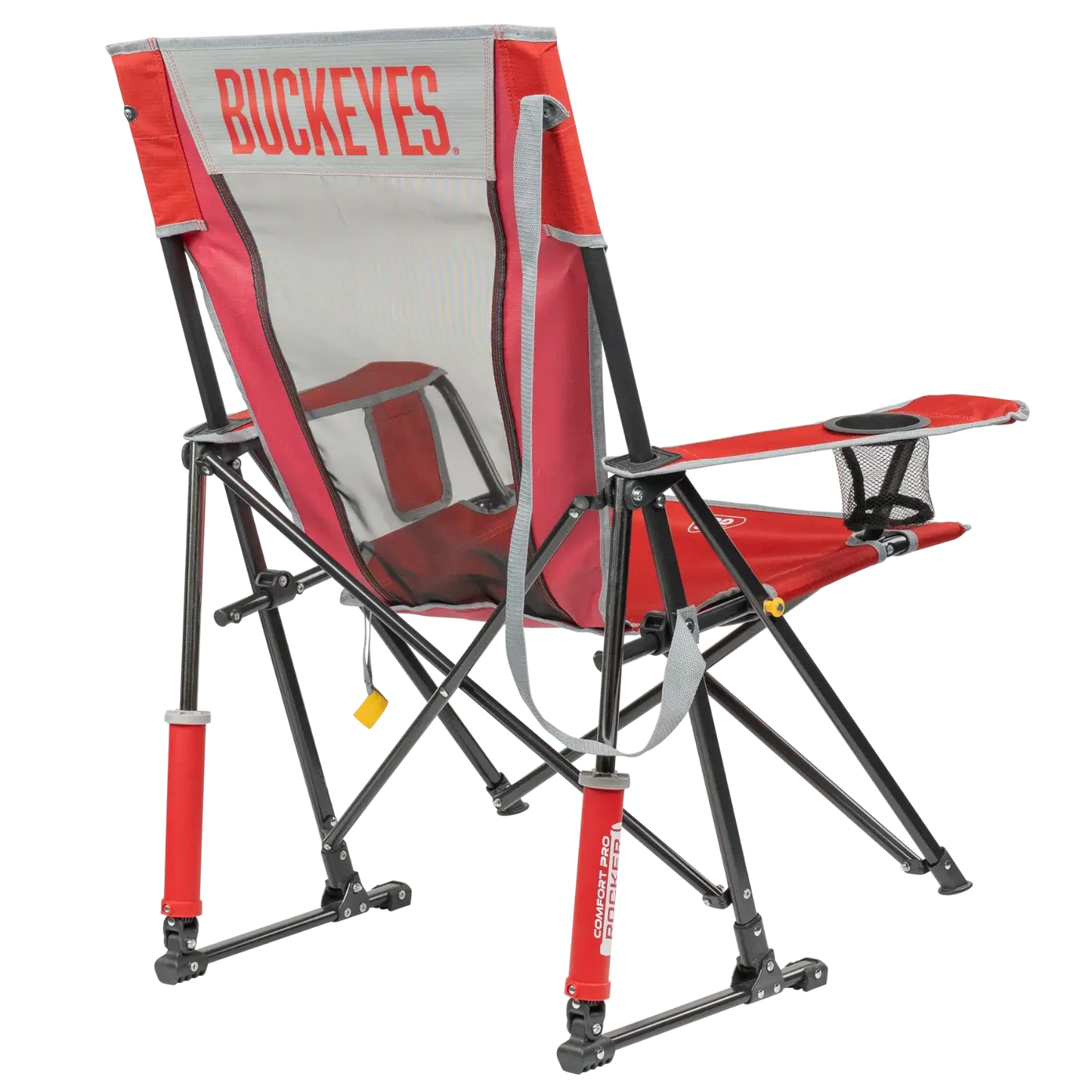 College Comfort Pro Rocker™ - Ohio State Buckeyes - Grandstand Comfort