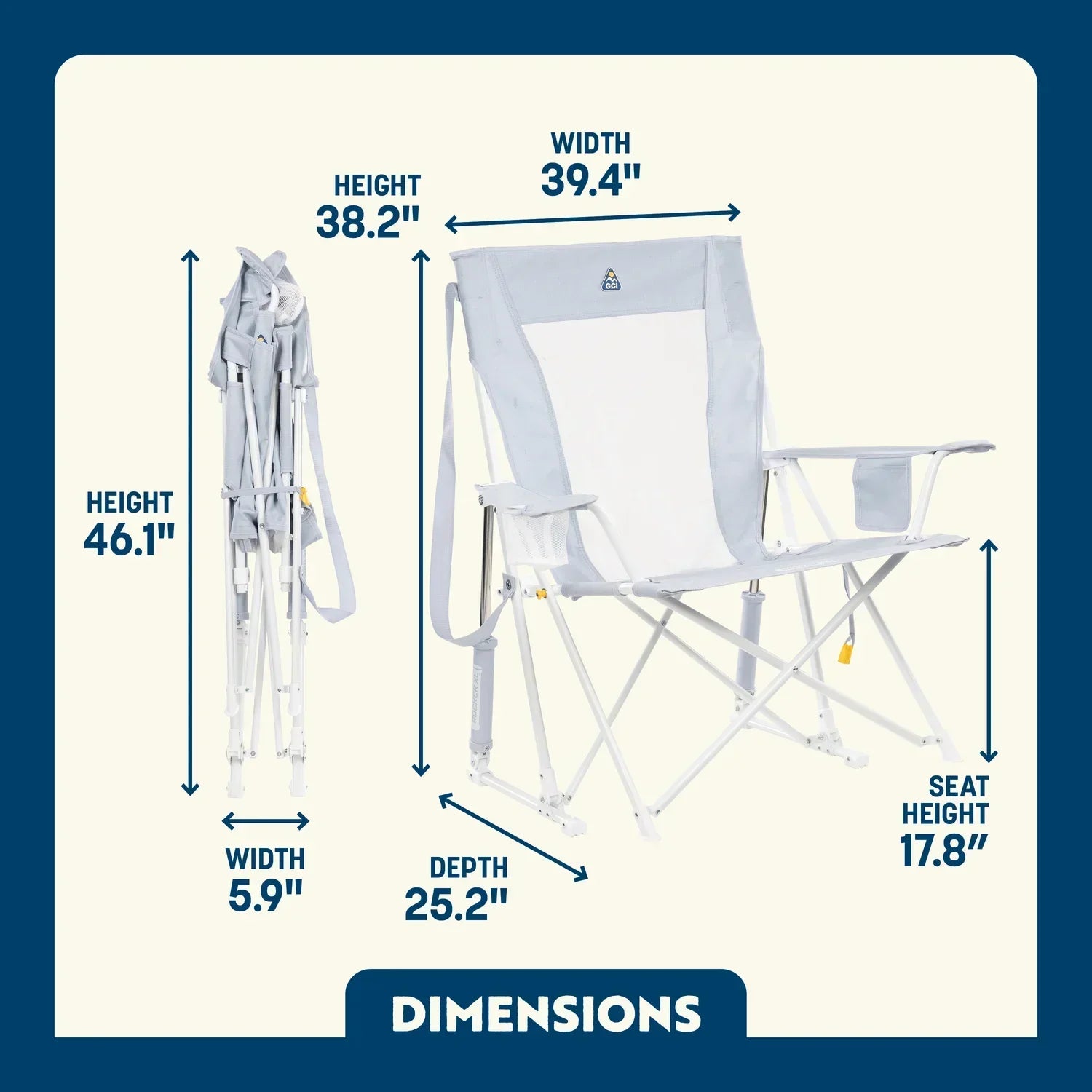 Comfort Pro Rocker XL™ - Patio Style