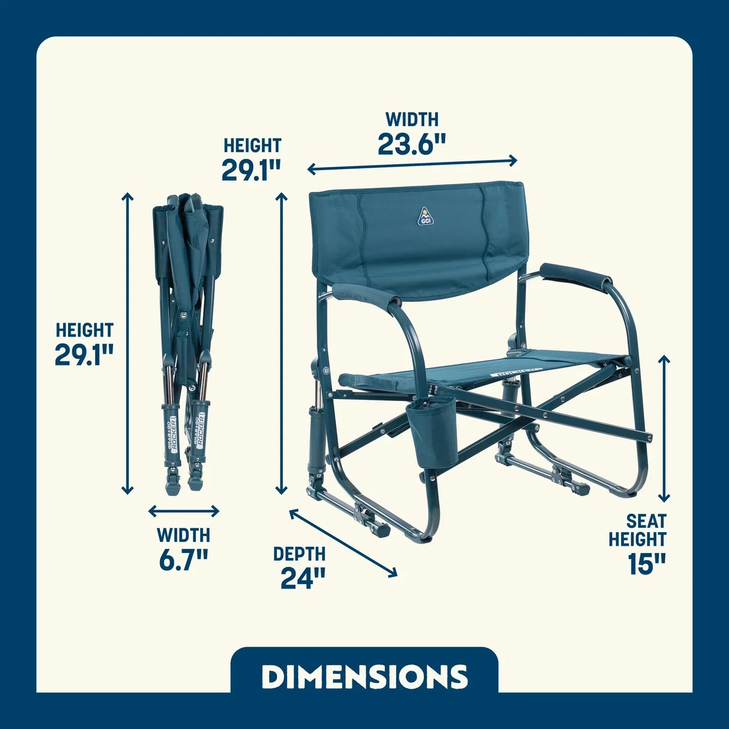 Grab & Go Rocker™ - Summer Camp Ready