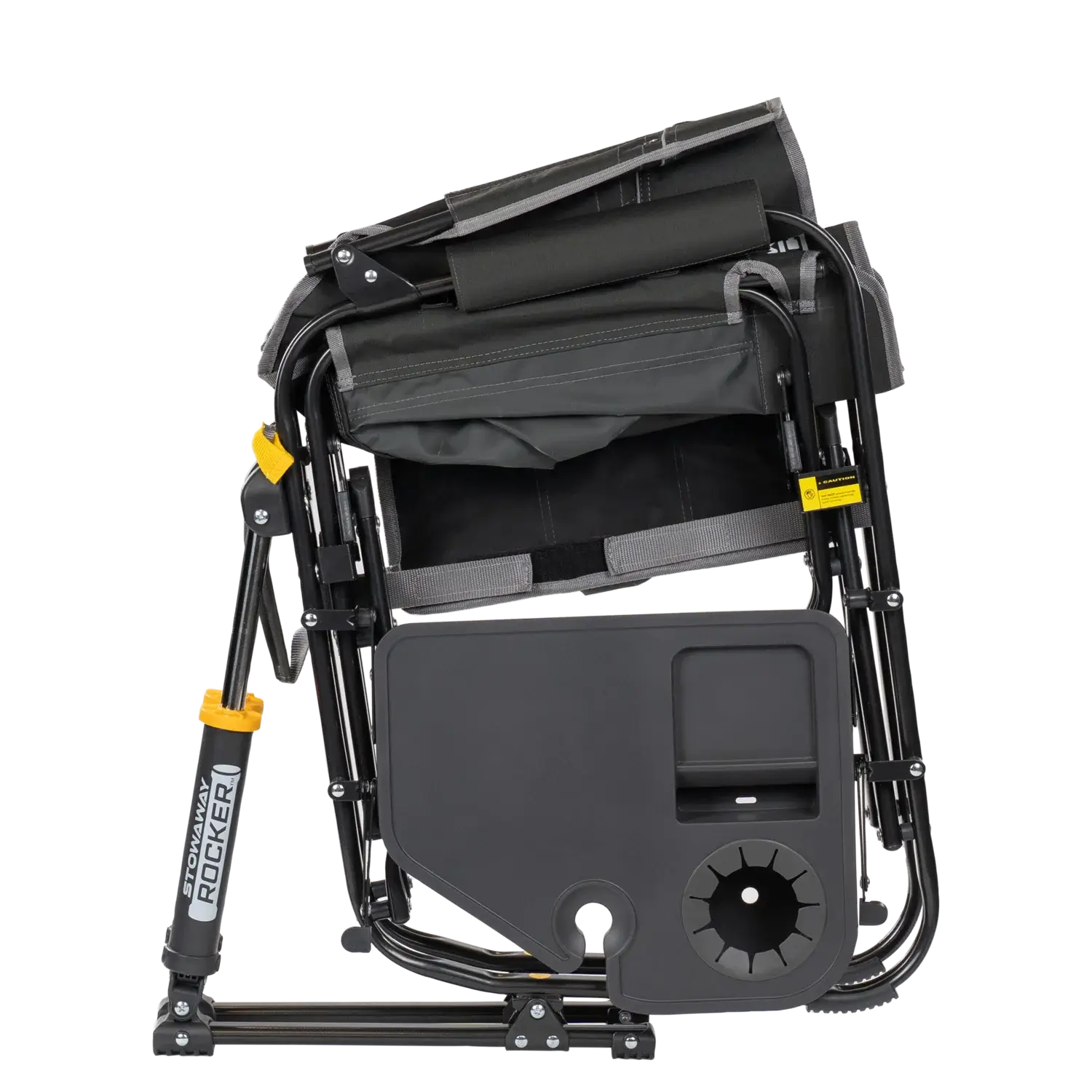 Stowaway Rocker™ with Side Table - Tailgate Prep