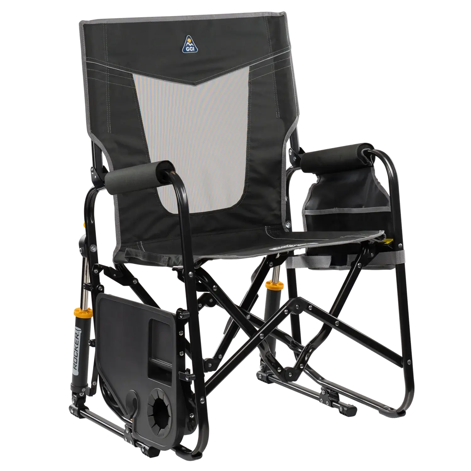 Stowaway Rocker™ with Side Table - Tailgate Prep